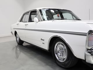 1971 Ford XY Fairmont GS 351 K-Code - Ultra White