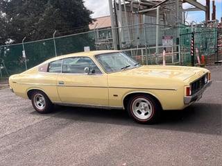 1973 Chrysler VJ Valiant Charger 770 E55 340ci V8 - Sandstone