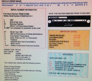 1967 Shelby GT 350