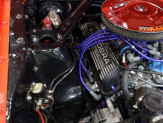 1966 Ford Mustang Coupe 289ci RHD - Signal Flare Red