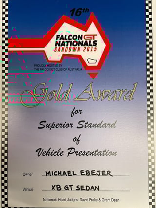 1976 XB GT Falcon - Unrestored Gem - 27,807 km from New