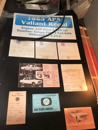 1963 Valiant Regal AP5