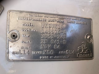 1984 HDT VK SS Group C Commodore Big Banger Replica