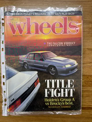 1987 HDT VL Brock Commodore Group 3 Signature Series - Build No 4175