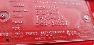 1978 UC Torana SL Hatchback