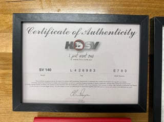 1990 Holden VN  5.0L V8 - SV Enhanced Build No E789 - Maranello Red