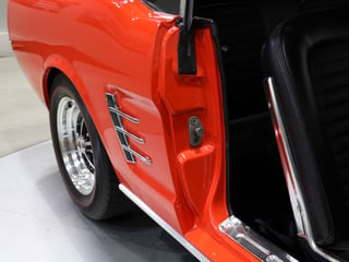 1966 Ford Mustang Coupe 289ci RHD - Signal Flare Red