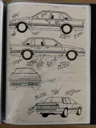 1987 VL HDT Improved Commodore