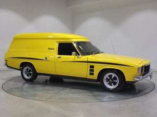 1975 Holden HJ Sandman Panel Van 308ci 4spd  - Absinth Yellow -