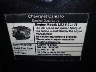 2011 Chev Camaro RS 45th Anniversary