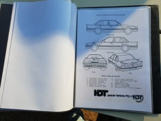 1986 VL SS HDT Group A Commodore #109