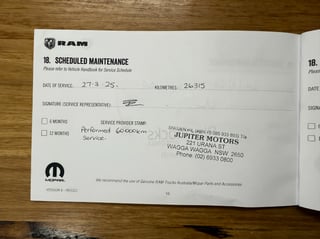 2022 RAM 2500 Heavy Duty Laramie - 27,200 km