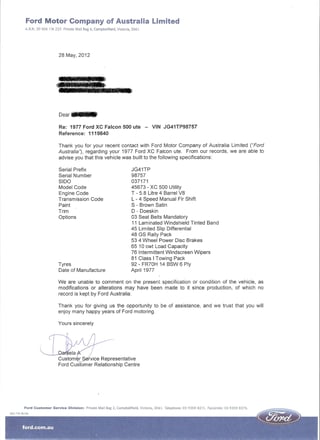 XC Falcon GS 351 V8 Ute