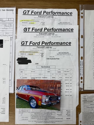 1970 Ford XW Falcon GT - Candy Apple Red