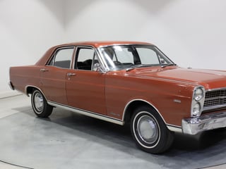 1971 Ford ZD Fairlane 351 V8 T-Bar Auto - Bronze Wine Metallic