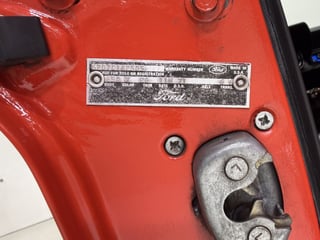 1966 Ford Mustang Coupe 289ci RHD - Signal Flare Red