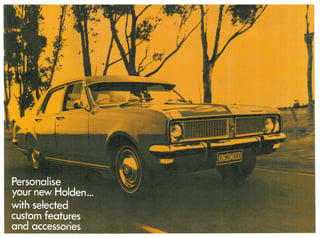 1970 Holden HG GTS Monaro 350 - Ultimate Survivor