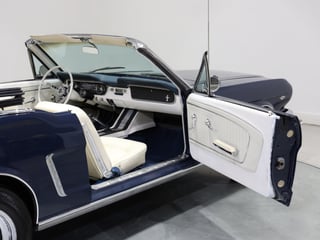 1965 Ford Mustang Convertible 289ci 4sp Man - Caspian Blue