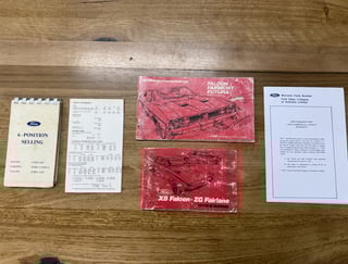 1973 Ford Falcon XB GT 4V - Polar White 