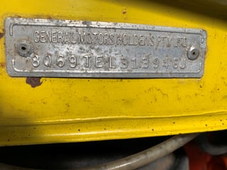 1975 HJ GTS Monaro 5 Litre 4 speed