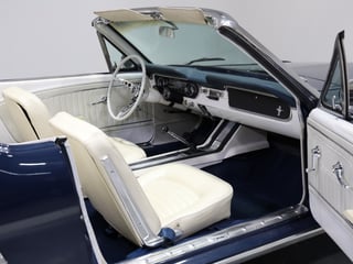 1965 Ford Mustang Convertible 289ci 4sp Man - Caspian Blue