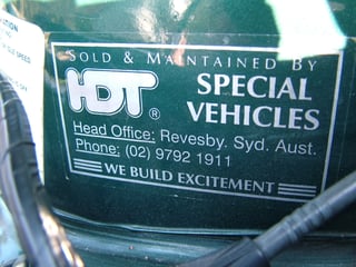 1996 VS HDT Aero Build No. 002