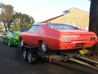 XC Falcon Coupe Drag/Show car