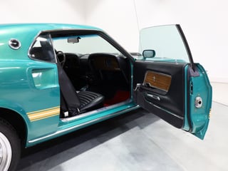 1969 Ford Mustang Mach 1 351ci Windsor - Silver Jade Metallic