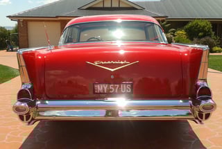 1957 Belair 2 door Pillarless