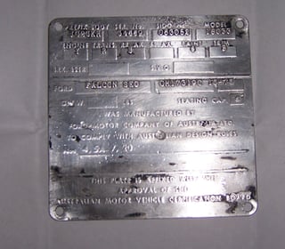 XY GT Falcon Replica