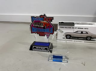 1973 Ford Falcon XB GT 4V - Polar White 