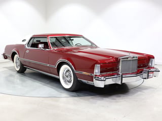 1976 Lincoln Continental Mark IV - Dark Red Moondust Metallic