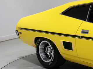 1977 Ford XC Falcon GS Hardtop - 393ci V8 Yellow Glo