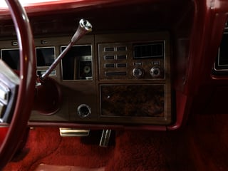 1976 Lincoln Continental Mark IV - Dark Red Moondust Metallic