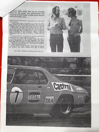 Genuine Bob Jane Racing 1972 HQ GTS 350 Monaro - Improved Production Race Car (Withdrawn)
