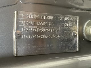 1982 Ford F-Series Pickup F100 RHD 4x4 - 351 V8