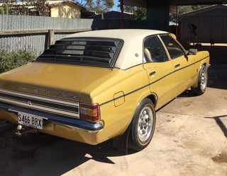 1976 TD Cortina XLE Champagne Edition