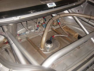 Mick Webb built EL SVO race car