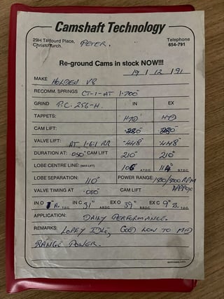 1987 VL HDT Improved Commodore