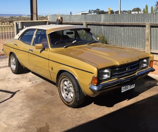 1976 TD Cortina XLE Champagne Edition