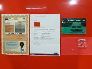 1971 XY GT Falcon - Vermilion Fire