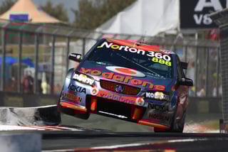 2010 Craig Lowndes 888 VE Commodore Race car