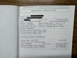 2010 FPV FG GT Build No 16 - 6 Speed Manual in Silhouette 