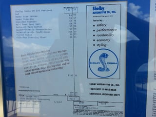 1968 Shelby Mustang GT500