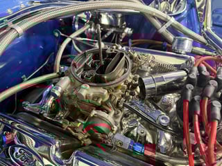 1965 Ford Mustang Convertible 302ci - Estoril Blue Metallic 