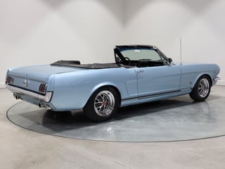 1966 Ford Mustang Convertible GT - 289 4V - Silver Blue