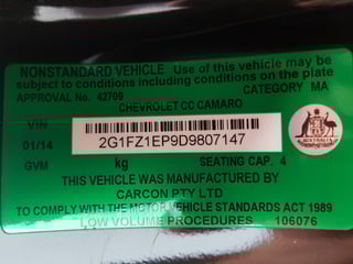 2013 Camaro ZL1 LSA Supercharged Manual