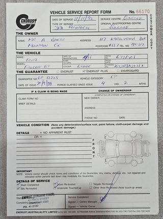 1975 Ford XB GT Falcon - Polar White