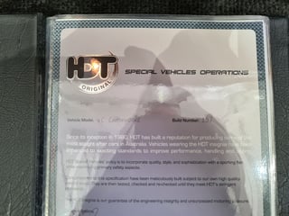 1980 VC HDT Brock Commodore #157