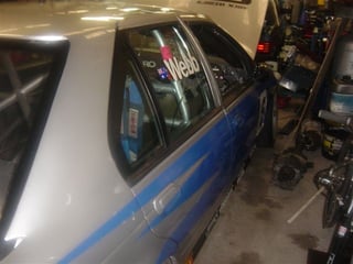 Mick Webb built EL SVO race car